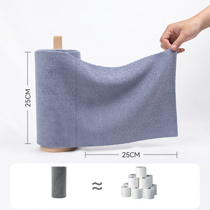 Thickened Microfiber Cleaning Cloth Roll