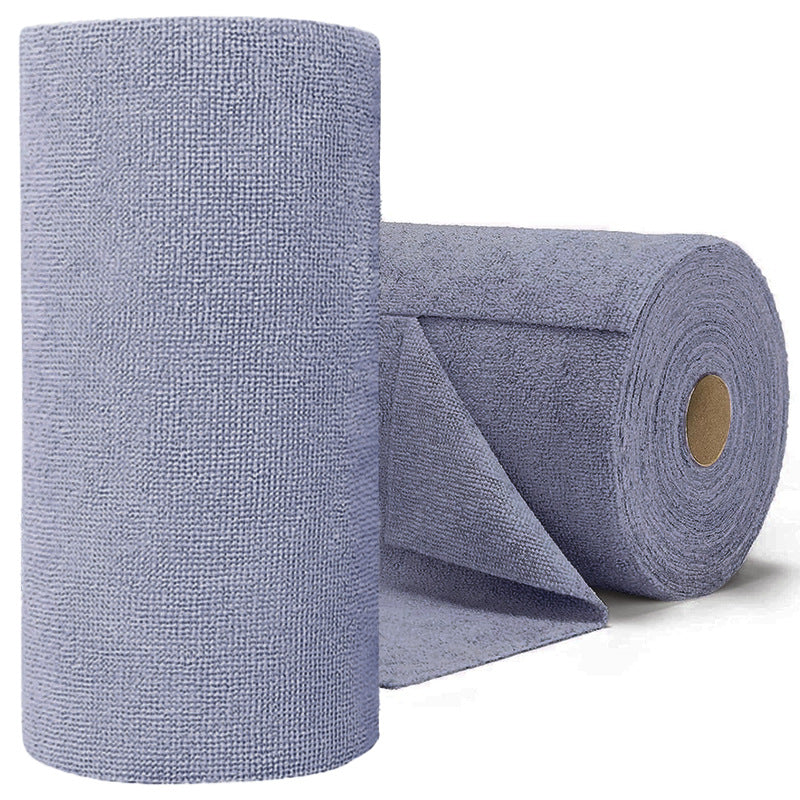 Thickened Microfiber Cleaning Cloth Roll