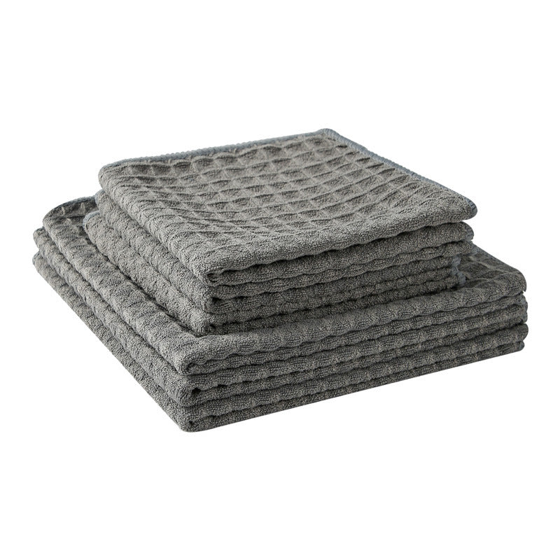 Waffle pattern bar coffee machine cloth