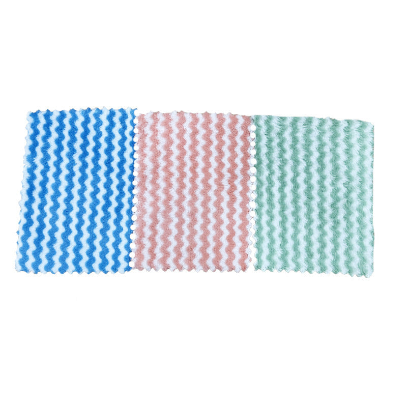 Cationic Coral Fleece Cleaning Cloth