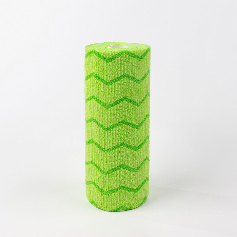 Thickened Microfiber Cleaning Cloth Roll
