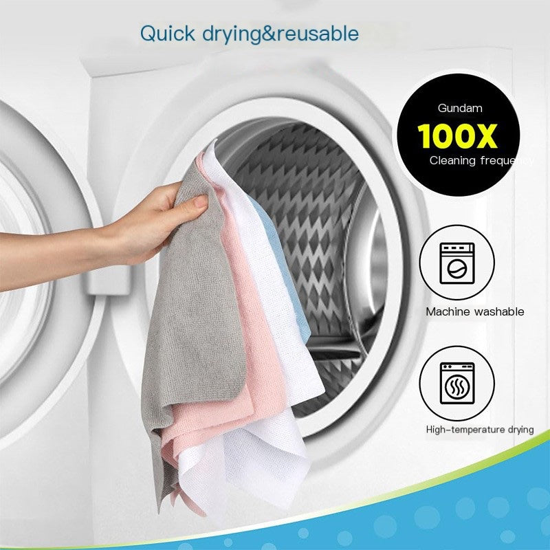 Thickened Microfiber Cleaning Cloth Roll